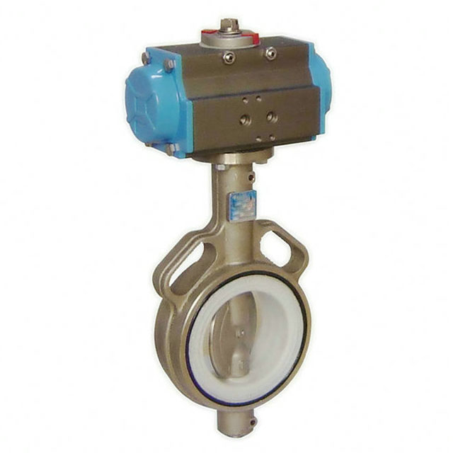 D673W不鏽鋼氣動蝶閥