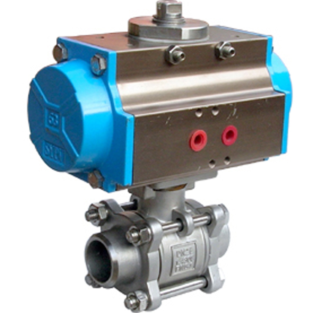 Q611F不鏽鋼氣動球閥