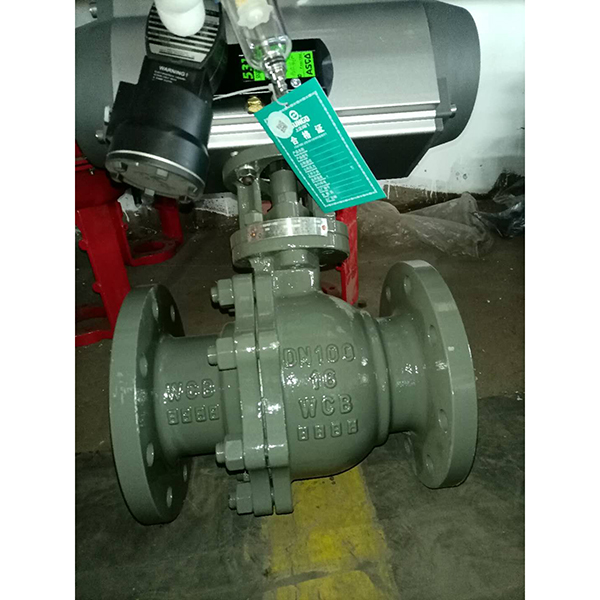 不鏽鋼氣動球閥DN100-16-WCB