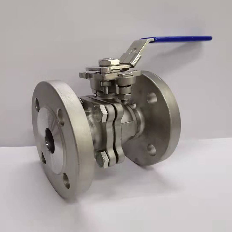  2PC日标法蘭球閥帶ISO5211高平台，JIS法蘭